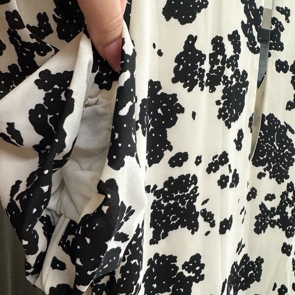 NOTES DU NORD Orchid Asymmetrical Floral Dress Size 38 - Picture 12 of 12